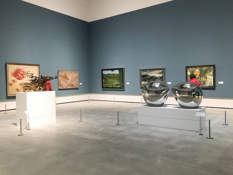 台南市美術館展間一隅。（攝影／劉星佑）