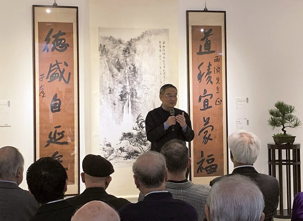 何創時書法藝術基金會董事長何國慶。