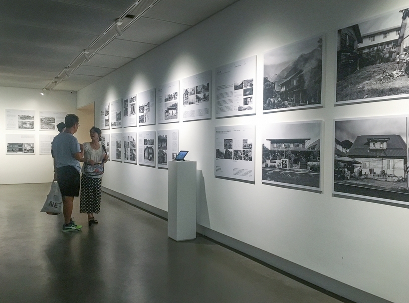 高雄市立美術館「為無為——謝英俊建築實踐展」展覽現場。（攝影／劉星佑）
