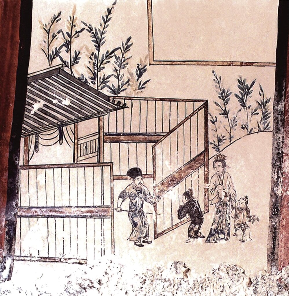 東北壁閔之騫行孝。