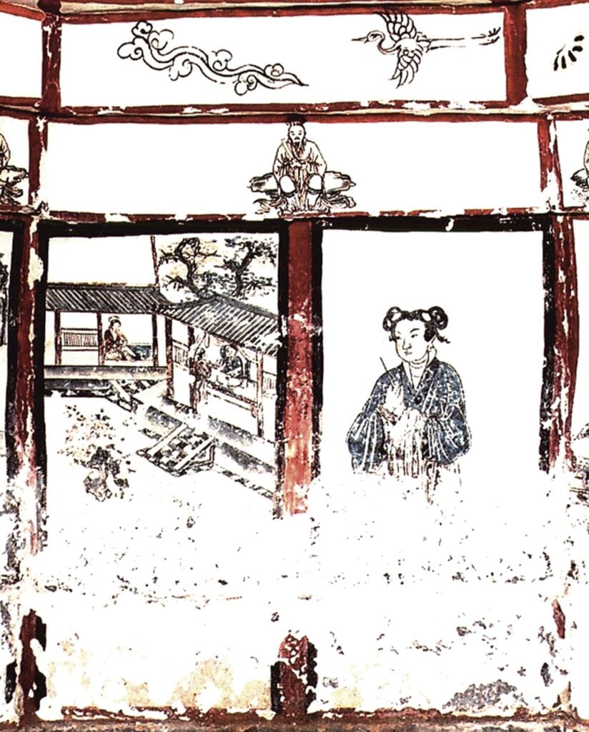 東壁壁畫。
