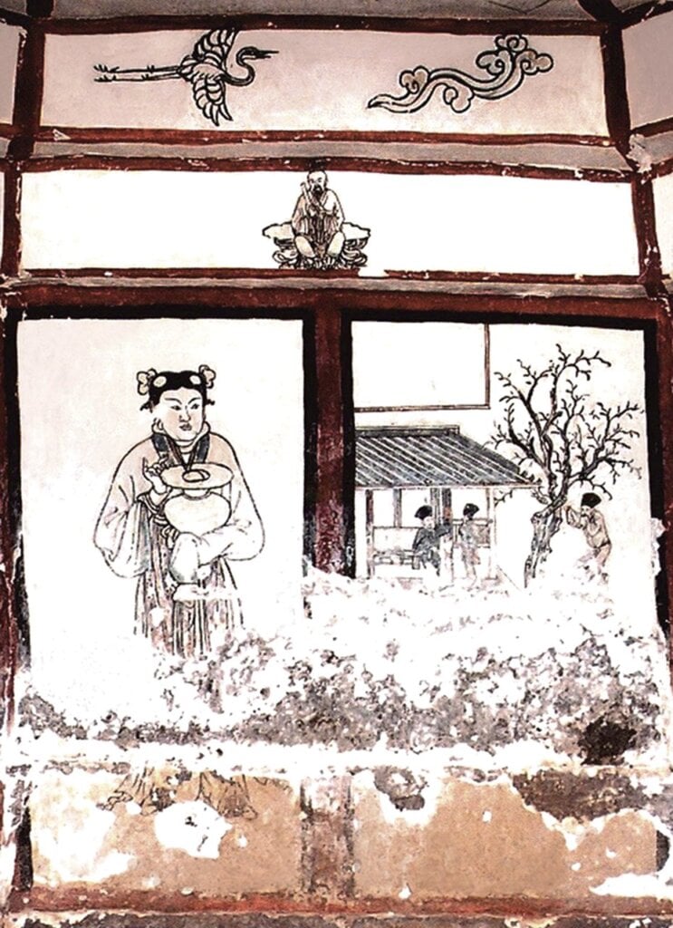 小小墓壁畫，看見北方大天地──宣化壁畫墓賞析之七─大西北組M1 18