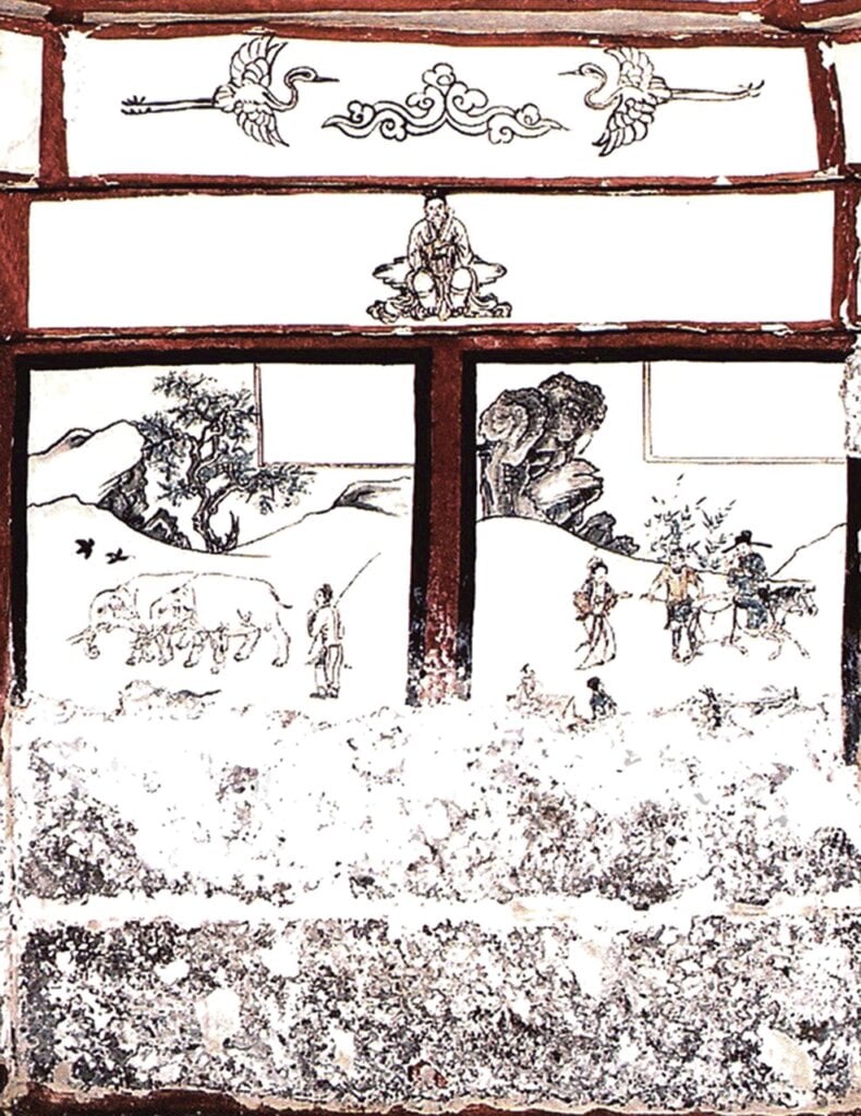 北壁孝子圖。
