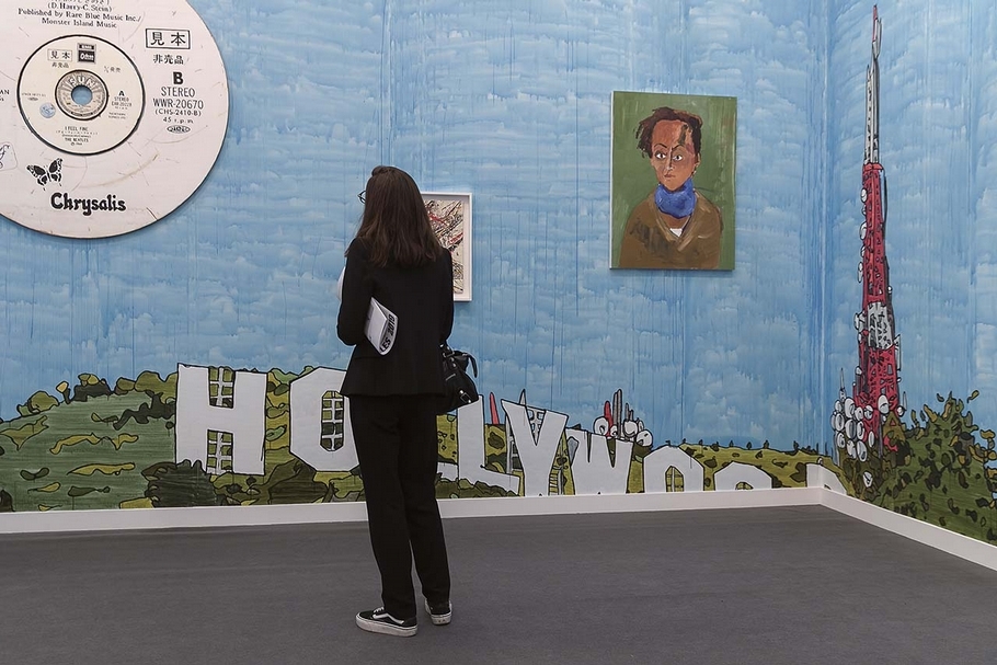 Blum & Poe畫廊展位。（Frieze New York & Frieze Los Angeles提供）