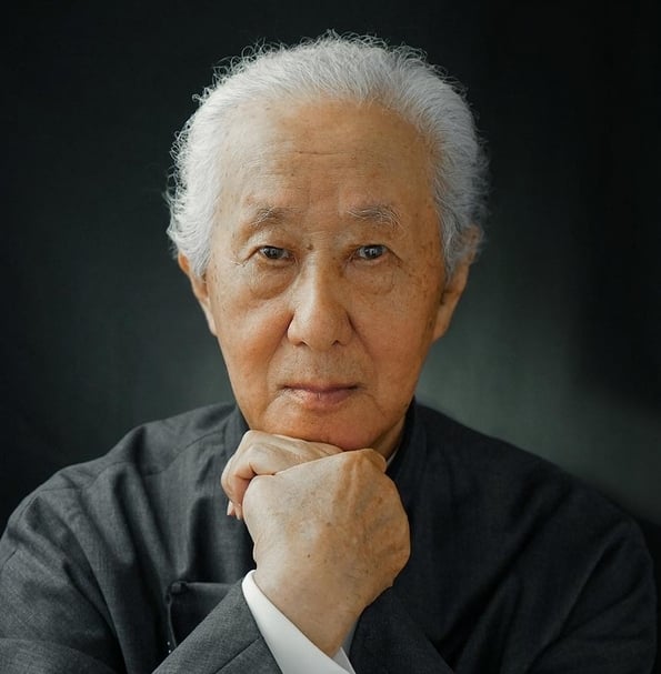 磯崎新（Arata Isozaki）。（© The Pritzker Architecture Prize）