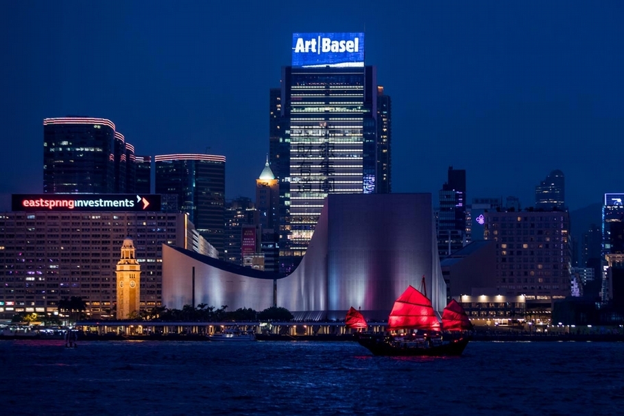 2018年香港巴塞爾藝術展（Art Basel HK）外觀一景。（香港巴塞爾藝術展提供）