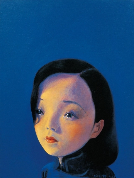 劉野《阮玲玉2號》（Ruan Lingyu No.2），2002。（卓納畫廊提供）