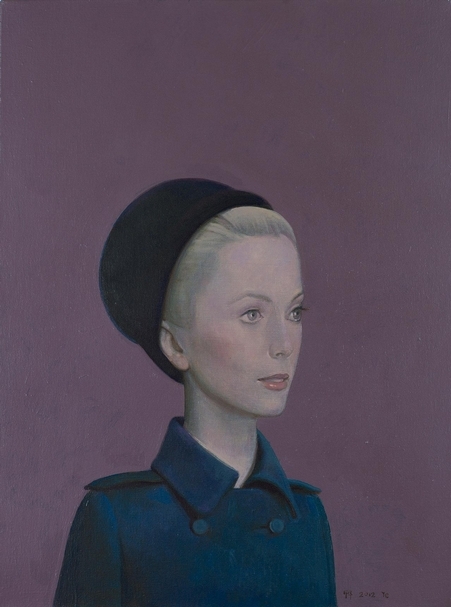 劉野《凱瑟琳．德納芙》（Catherine Deneuve），2012。（卓納畫廊提供）
