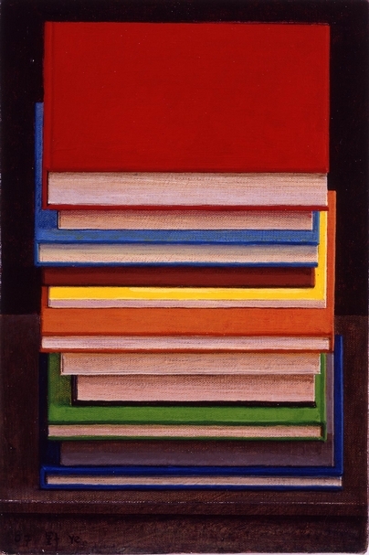 劉野《書上書》（Books on Books），2007。（卓納畫廊提供）