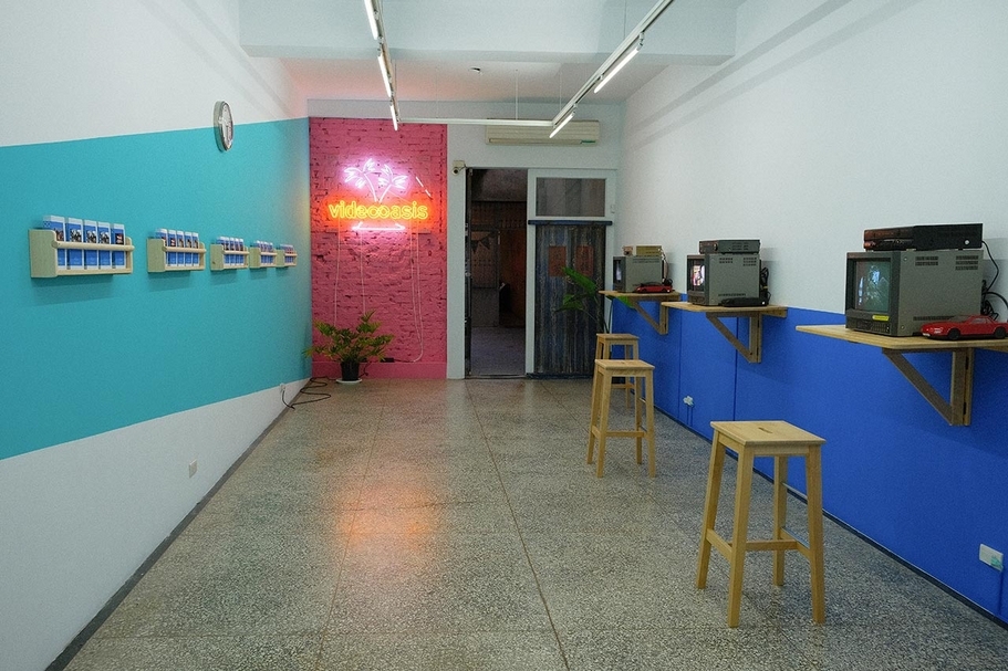 台南182artspace展覽現場。（陳正杰提供）