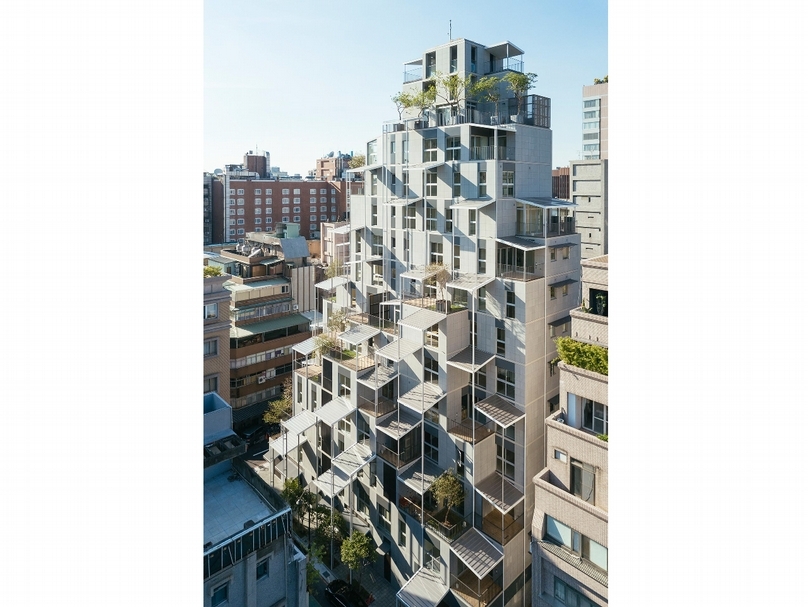 平田晃久《富富話合》（Taipei Roofs），台北，2018。（忠泰美術館提供）