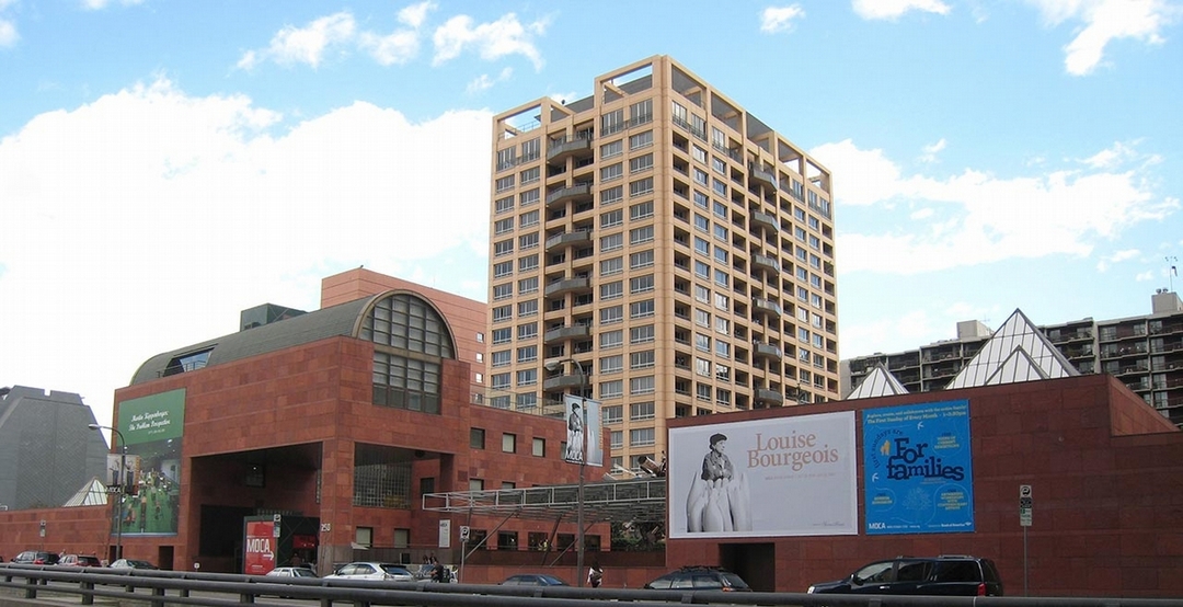 磯崎新（Arata Isozaki，1931-）設計的洛杉磯當代藝術博物館（Museum Of Contemporary Art）。（攝影／Zygmunt Put ）