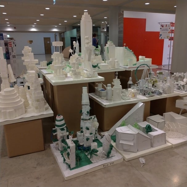 Arkki school的學生作品展覽「Changing City」