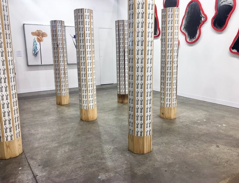 非畫廊展位現場。（本刊資料室）