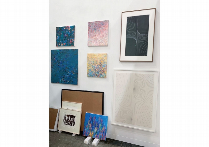 EIGEN＋ART展位小房間一景。（本刊資料室）