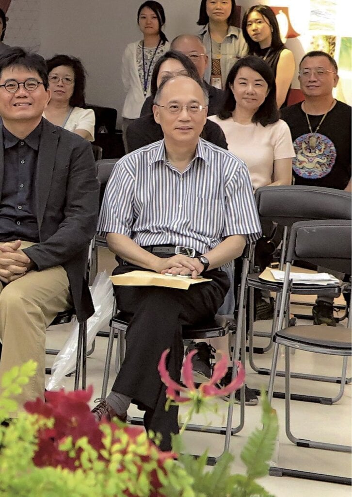 新任國立故宮博物院院長吳密察。