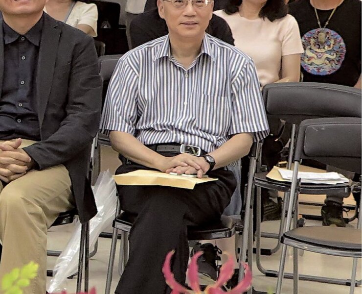 新任國立故宮博物院院長吳密察。