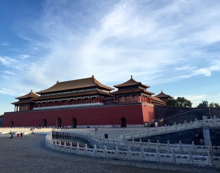 北京故宮的午門。（陸仲雁提供）