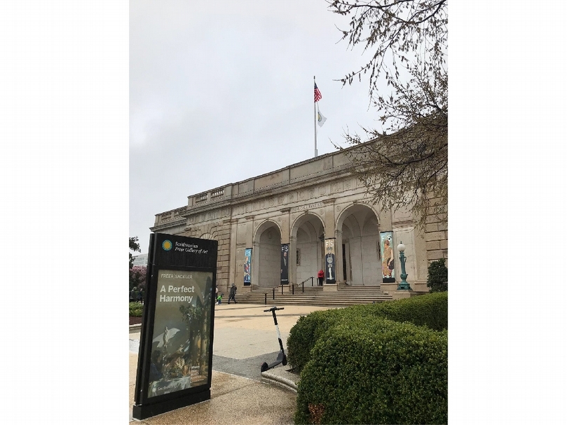 弗利爾畫廊外觀（Freer Gallery of Art）。（陸仲雁提供）