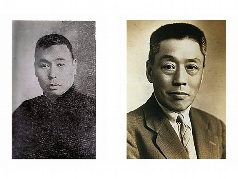 1928年至1948年間在北京的兩任故宮院長易培基（左）及馬衡（右）。（取自維基百科）