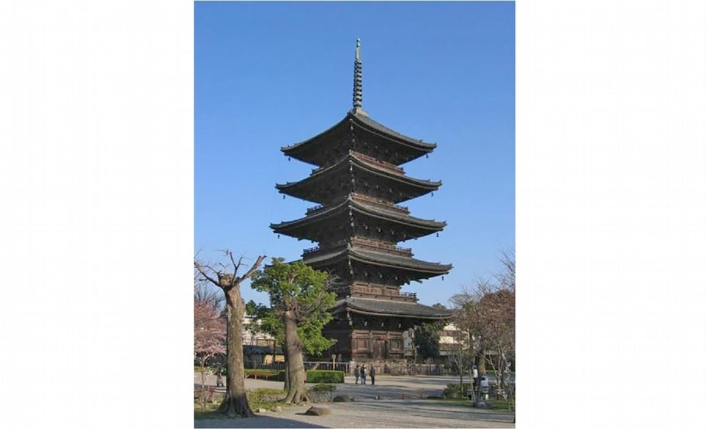 東寺五重塔。（攝影／Michael Reeve，CC BY-SA 3.0）