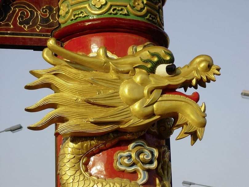 楊俊於2003年拍攝的歐洲文化首都，格拉茨唐人街《Rotor》。（© Jun Yang）