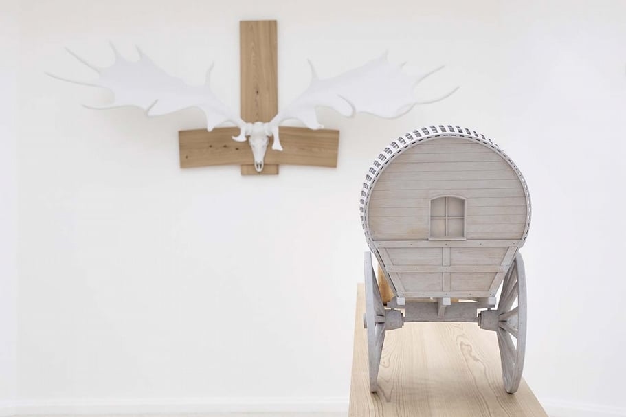 美國國家館馬丁．波雷爾（Martin Puryea）作品。（ Photo by Francesco Galli, © La Biennale di Venezia）