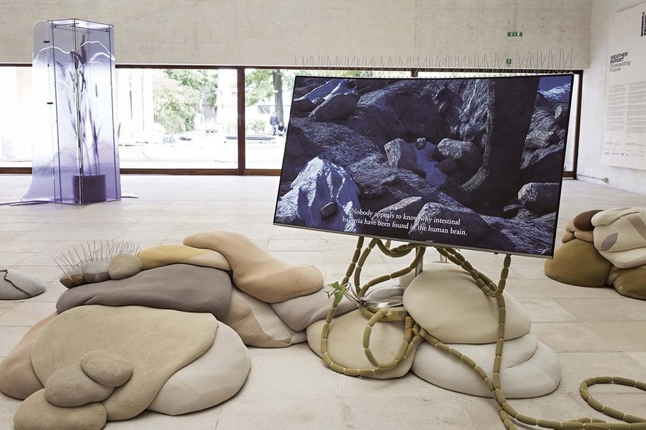 北歐館「天氣報告：預測未來」展覽現場。（Photo by Francesco Galli, © La Biennale di Venezia）