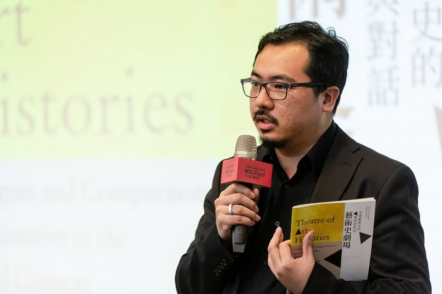 論壇策劃人高森信男。（春之文化基金會提供）
