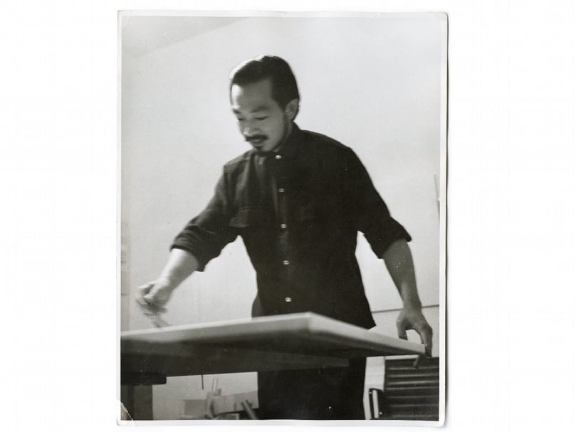 於工作室的林壽宇。（ Jean-Pierre Lin Sao-Ming、香港邦瀚斯提供）