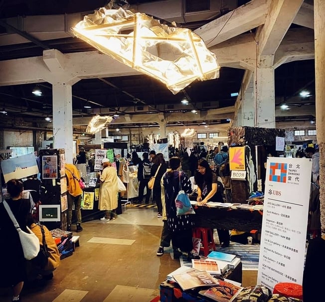 2O2O Taipei Art Book Fair & Window 草率季台北當代藝博會攤位現場。（©台北當代藝博會）