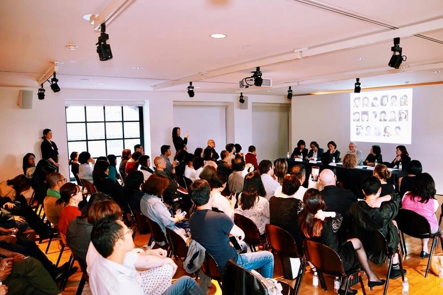 第八屆「當代華人藝術評論獎」，隨著頒獎典禮所舉辦的「藝術在當代中國與世界上的能動作用」研討會現場。（簡秀枝提供）