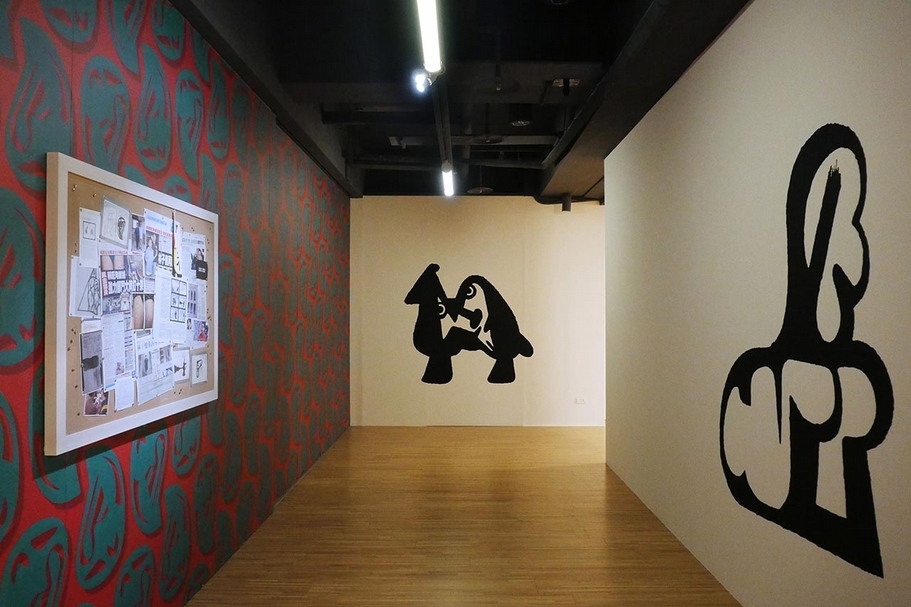 「Chris Evans、白雙全:雙個展」展覽現場。(鳳甲美術館提供)