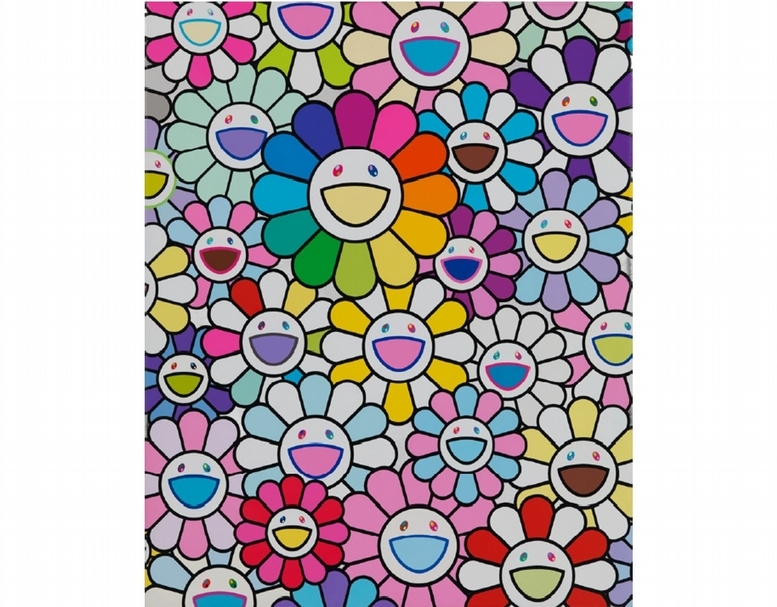 村上隆《希望之花》（Flower of Hope），2019年。（©高古軒）