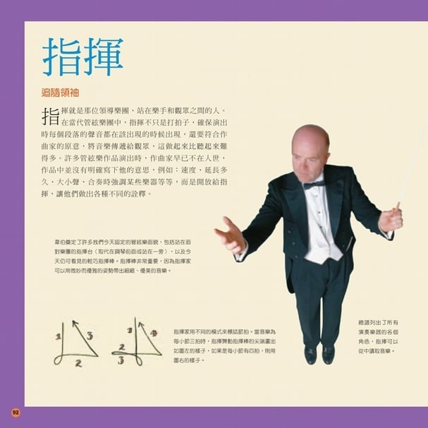 《管絃樂的故事》指揮（內頁）