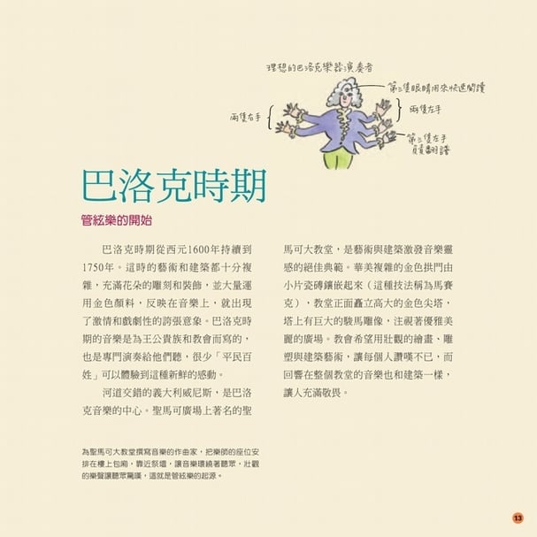 《管絃樂的故事》巴洛克時期（內頁）