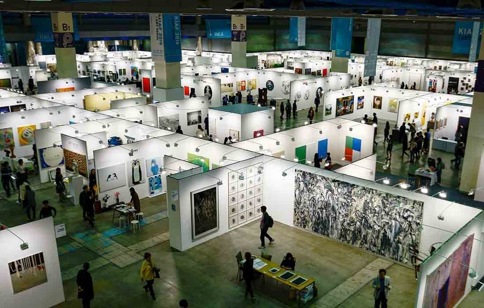 「韓國國際藝術博覽會」（Korea International Art Fair）。（© KIAF）