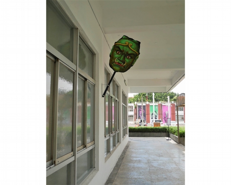 「妖氣都市,鬼怪文學與當代藝術特展」展覽現場。(攝影/張玉音)