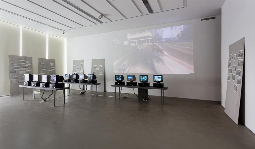 張玥的個展「山鷹之歌」展覽現場。（© 楊畫廊）