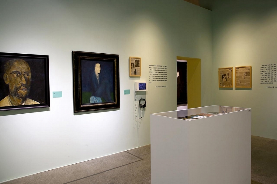 宜蘭美術館「人生浣腸——邱亞才回顧展」展覽現場。（宜蘭美術館提供）