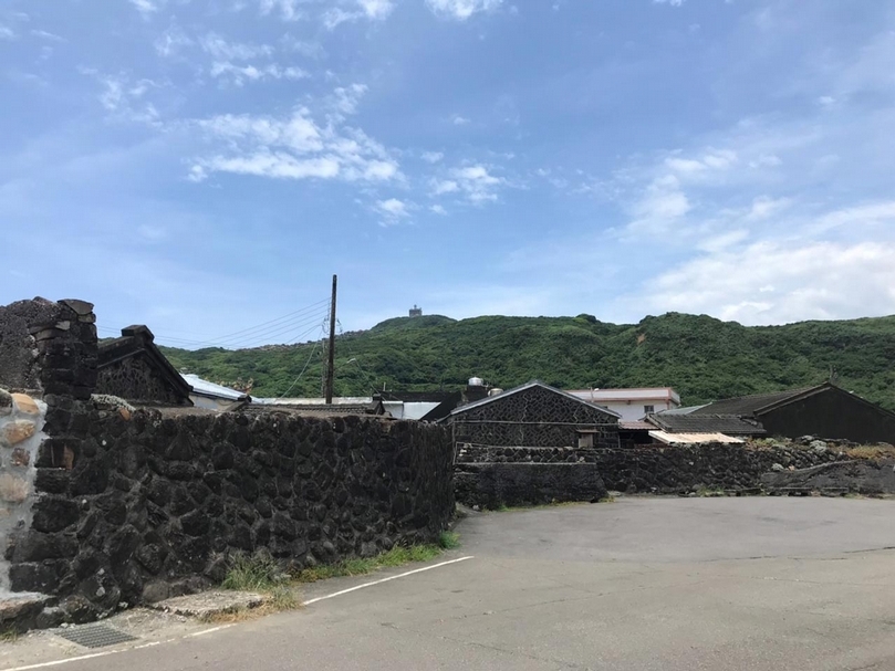 馬崗現存的石頭厝。（攝影／王萱）