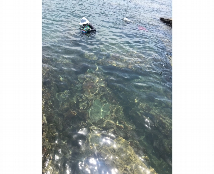 長期以來被忽視的馬崗、卯澳仍傳承過去的海女、海男文化。（攝影／王萱）