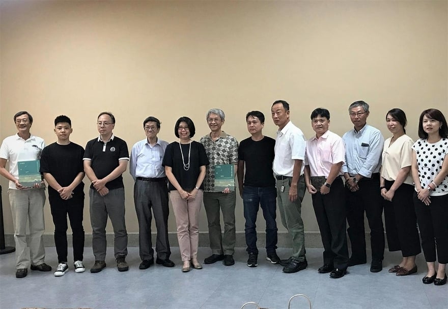 《回歸線上的候鳥：陳澄波作品特寫》全新畫冊出版記者會現場。（攝影／張玉音）