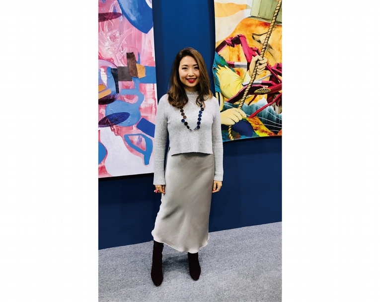 王維薇於今年7月成為瑞士畫廊Mai 36 Galerie亞洲地區業務負責人。（王維薇提供）