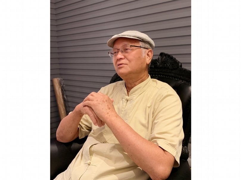 台灣藝術家廖修平。（攝影／張筠）