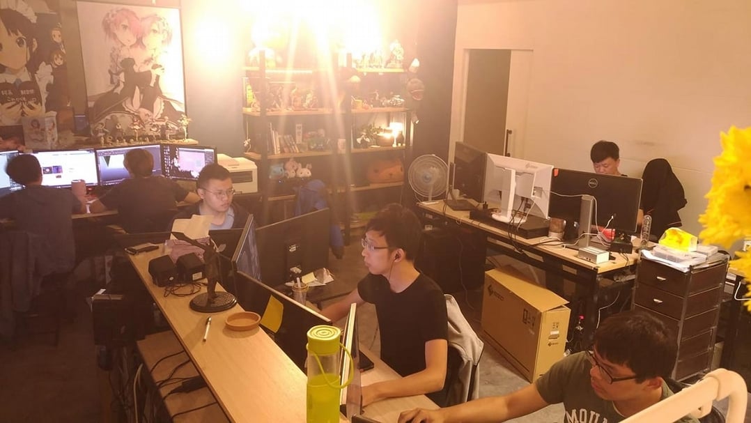 魔特創意有限公司於台中工作室一景。（廖偉智提供）
