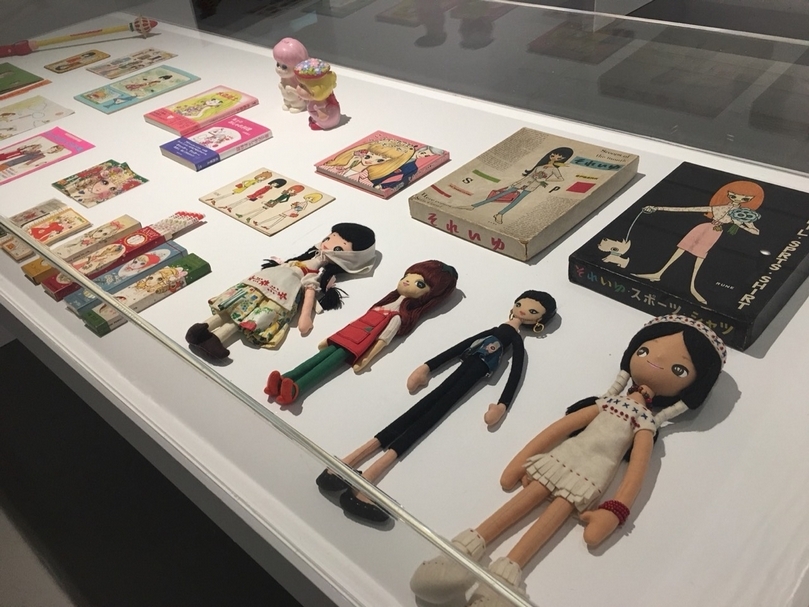 北師美術館的「美少女的美術史」展覽現場。（攝影／陳飛豪）