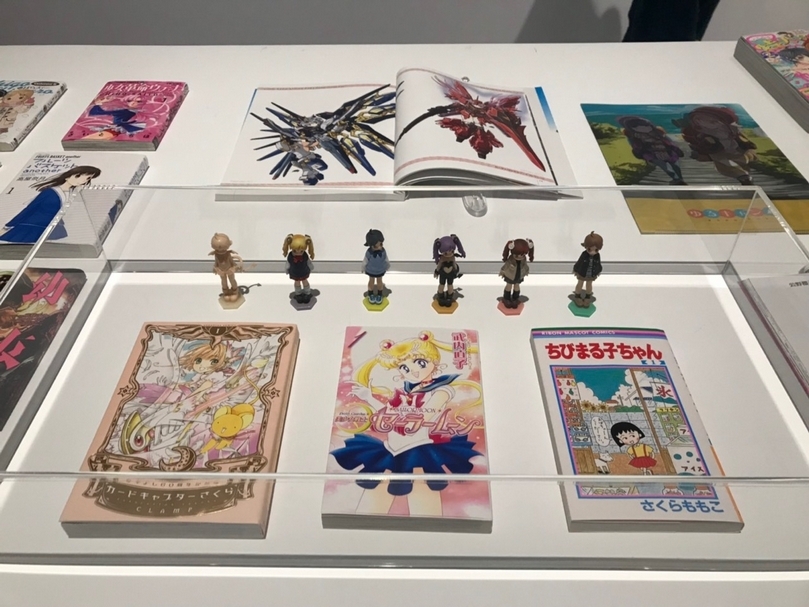 北師美術館的「美少女的美術史」展覽現場。（攝影／王萱）