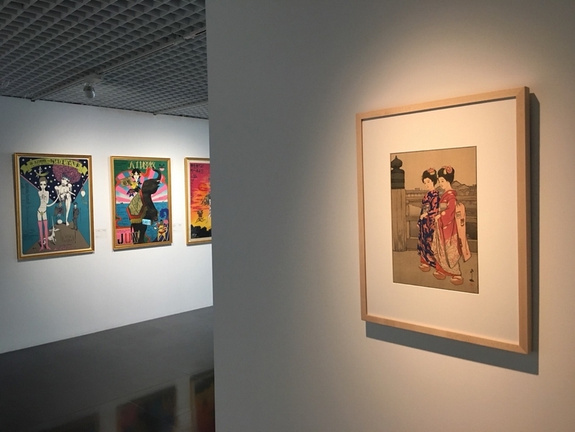 北師美術館的「美少女的美術史」展覽現場。（攝影／陳飛豪）