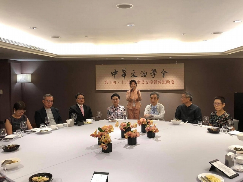 陳筱君認為接任新職是承擔更大責任的開始，並細數與中華文物學會的緣分。（簡秀枝提供）